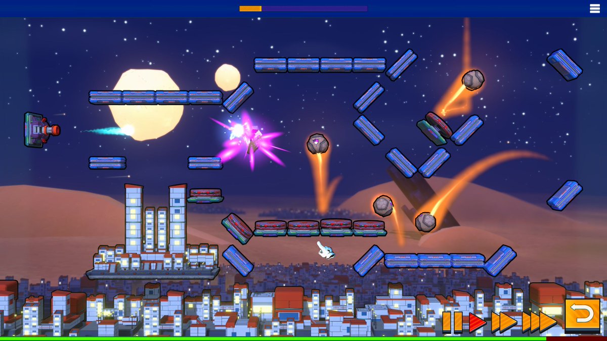 Falling Stars... and other celestial objects is part of the Steam Automation Fest!

✨ Why? How? Who knows.
🎮 What matters: you can play the demo right now. 

⚙️ "Automate" your celestial defense system in this chaotic physics game. 

#GameDev #IndieGame #IndieDev #MadeWithUnity