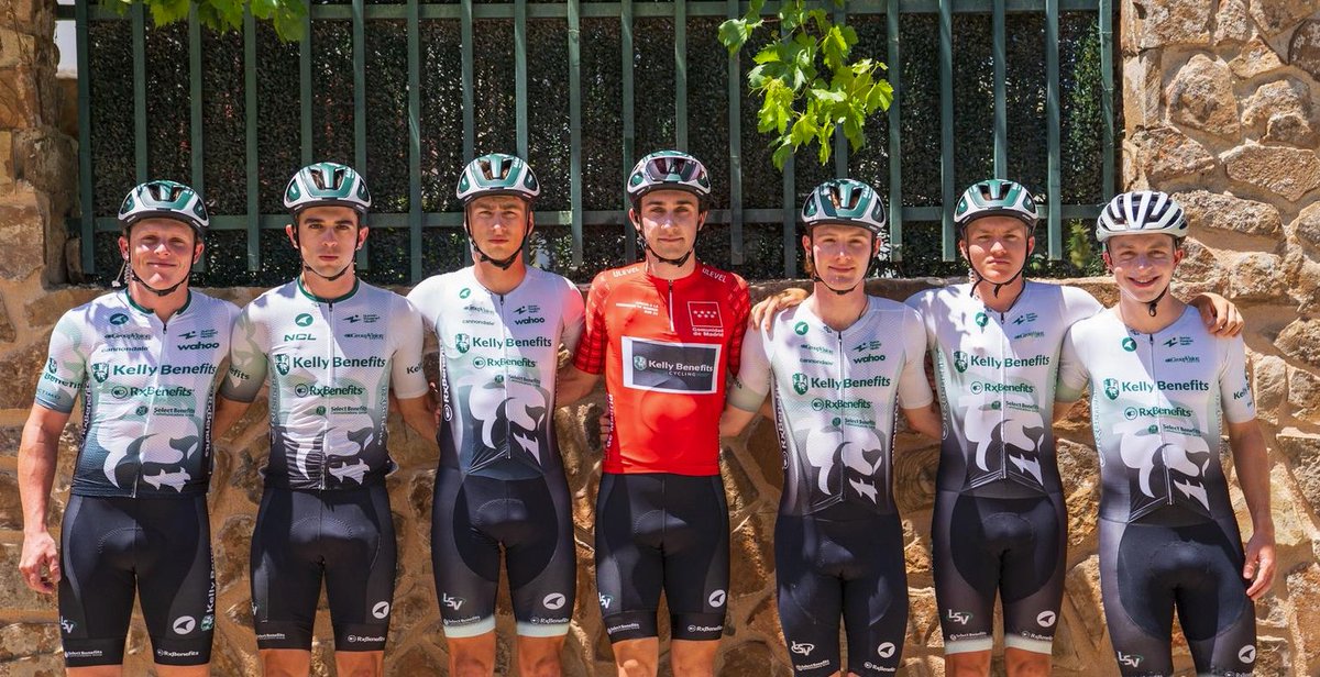 These guys absolutely killed in the recent U23 <a href="/vueltamadridS23/">Vuelta a Madrid Sub23</a> . Owen Cole spent a day in red and finished 5th in the GC, and Henry Neff (far right) finished 3rd for the "White" jersey" best under 18