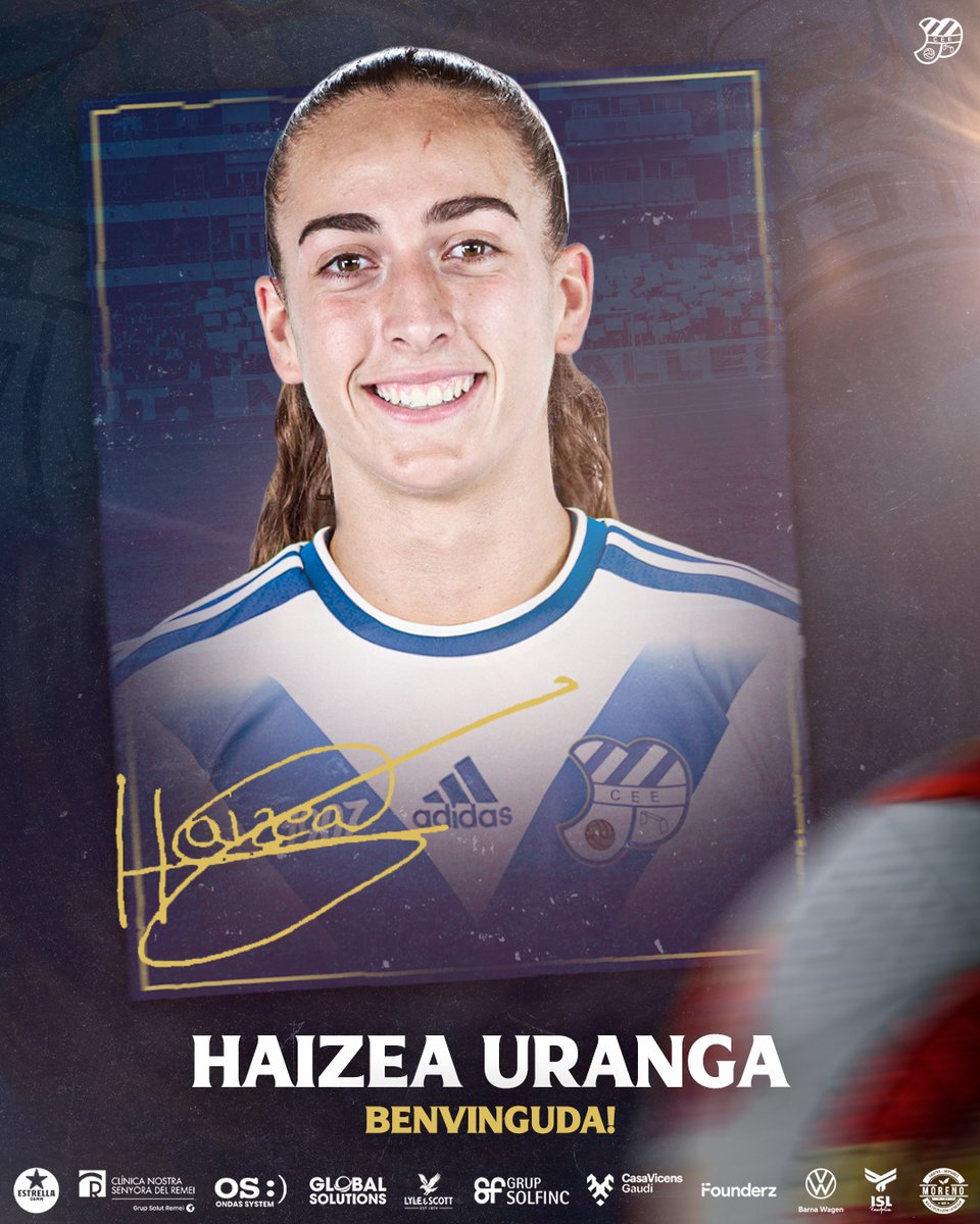 🆕 Haizea Uranga, segon reforç del Primer Equip femení!💙🤍

🛡️ Formada a la pedrera de la Real Sociedad, on va debutar a Primera Divisió, arriba a l’Europa per reforçar la defensa. 

👋 Benvinguda, Haizea!

ℹ️ Més informació a la nostra pàgina web.

#SomLaResistència