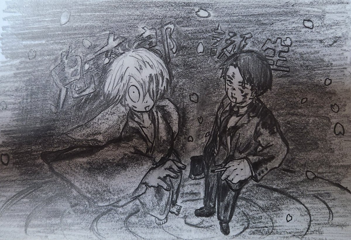 nekoippaineru's tweet image. 描いてみた。
#ゲゲゲの謎