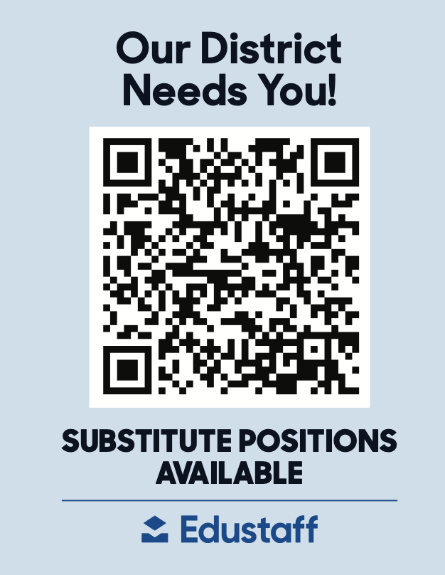 Edustaff is NOW hiring substitutes for the Upper Merion Area School District for the 2025-26 school year. They'll be hiring applicants throughout the year. They are hosting their first classroom workshop for applicants on July 29th &amp; 30th. Scan the QR code for an application!