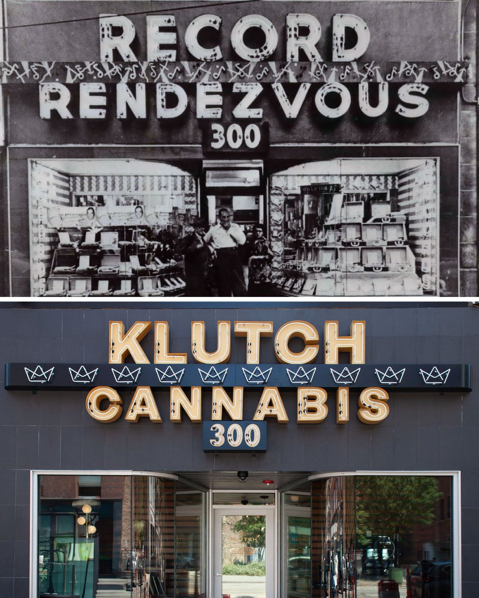ClevelandMag's tweet image. Klutch Cannabis is bringing new life, and a dose of nostalgia, to downtown Cleveland with its latest dispensary on Prospect Avenue, located in the former home of the legendary Record Rendezvous.
🔗 clevelandmagazine.com/in-the-cle/art…
