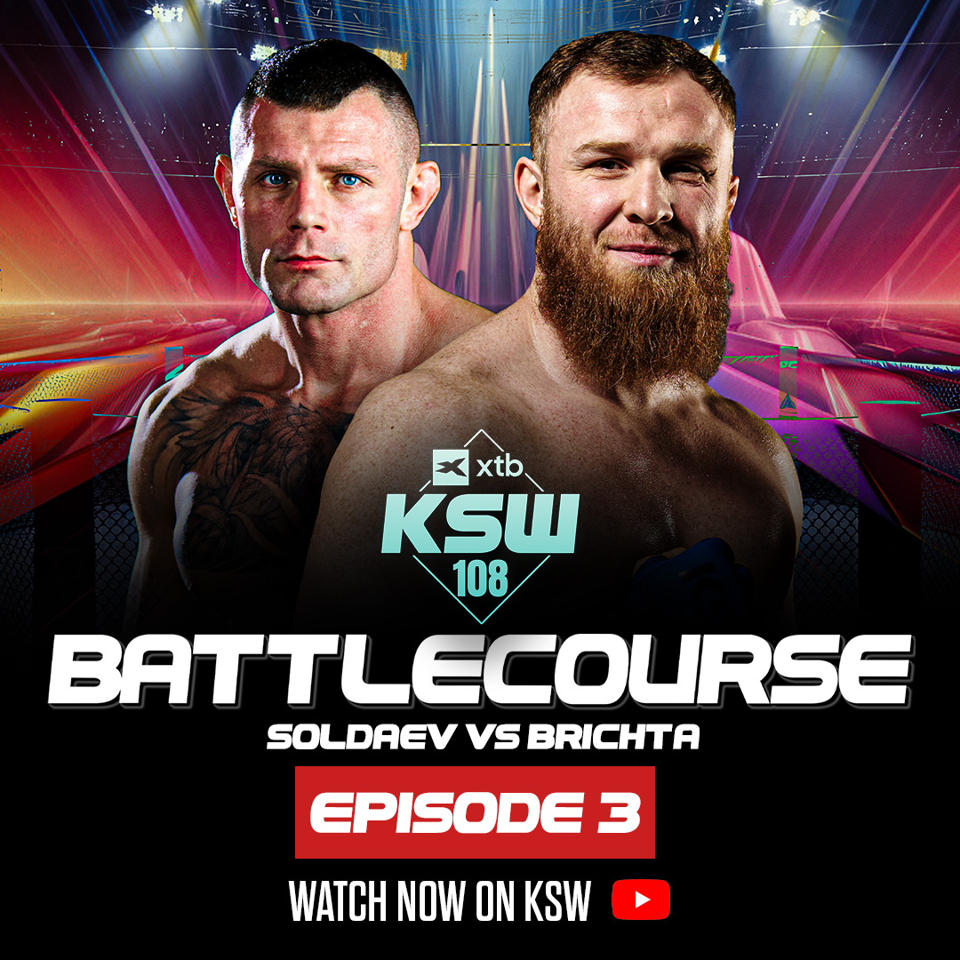 The last and the longest XTB #KSW108 preview is waiting on you on KSW YouTube channel!

Tune into the fight week by watching #KSWBattlecourse series ▶️