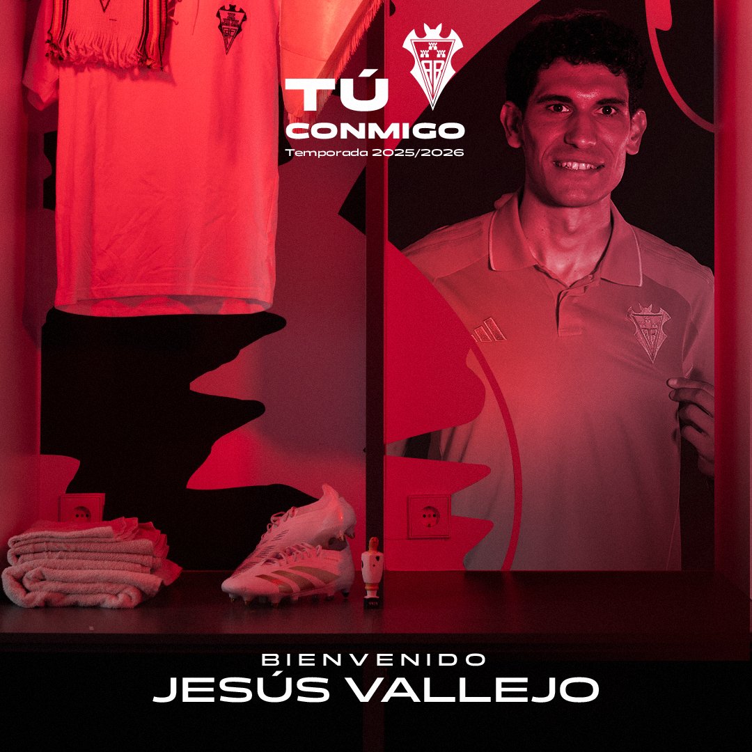 AlbaceteBPSAD's tweet photo. Pues sí, está en Albacete 😁

ᴛᴜ́, ᴠᴀʟʟᴇᴊᴏ, ᴄᴏɴᴍɪɢᴏ 🤍

¡Bienvenido, @JesusVallejo!