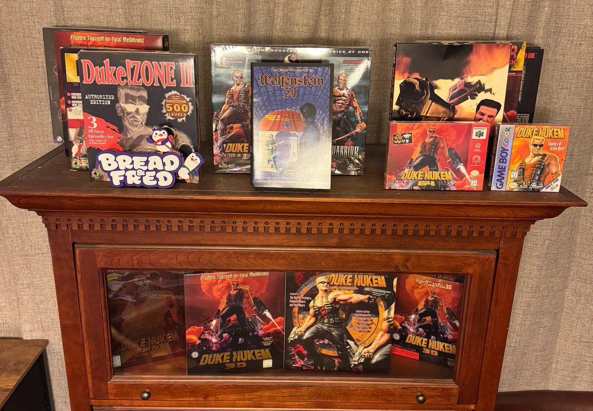ScottApogee's tweet image. The top of one of my display shelves.