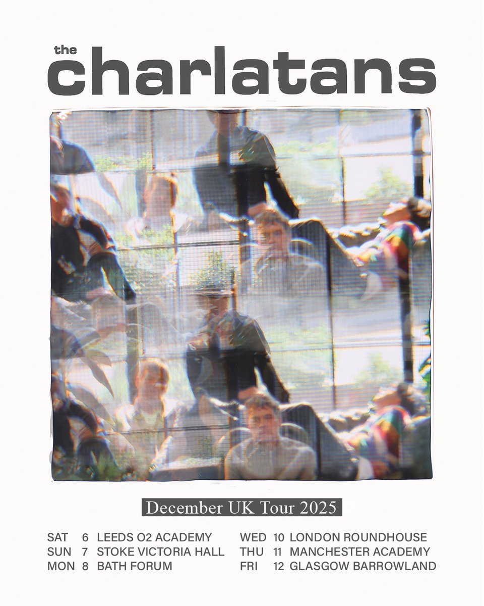 gigsandtours (@gigsandtours) on Twitter photo One of the UK's best-loved bands, <a href="/thecharlatans/">The Charlatans</a> have announced a UK tour in December! 🙌
Tickets on sale this Friday at 10am via gigst.rs/TheCharlatans One of the UK's best-loved bands, <a href="/thecharlatans/">The Charlatans</a> have announced a UK tour in December! 🙌
Tickets on sale this Friday at 10am via gigst.rs/TheCharlatans