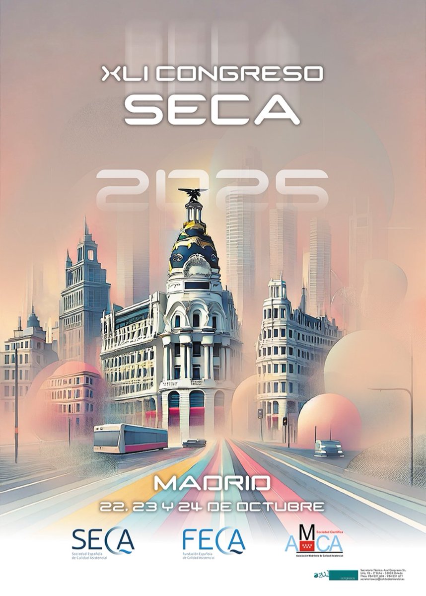 angelmones (@angelmones) on Twitter photo 🔜XLI Congreso <a href="/CalidadAsistenc/">SECA ~ Sociedad Española de Calidad Asistencial</a> <a href="/AMCASISTENCIAL/">AMCA</a>
🗓️22-24 octubre 2025
📌<a href="/IFEMA/">IFEMA MADRID</a> <a href="/MADRID/">Ayuntamiento Madrid</a>
🔝#ponentes #networking ¡¡¡Nos vemos en Madrid!!! <a href="/PasQalAsturias/">PasQal</a> 🔜XLI Congreso <a href="/CalidadAsistenc/">SECA ~ Sociedad Española de Calidad Asistencial</a> <a href="/AMCASISTENCIAL/">AMCA</a>
🗓️22-24 octubre 2025
📌<a href="/IFEMA/">IFEMA MADRID</a> <a href="/MADRID/">Ayuntamiento Madrid</a>
🔝#ponentes #networking ¡¡¡Nos vemos en Madrid!!! <a href="/PasQalAsturias/">PasQal</a>