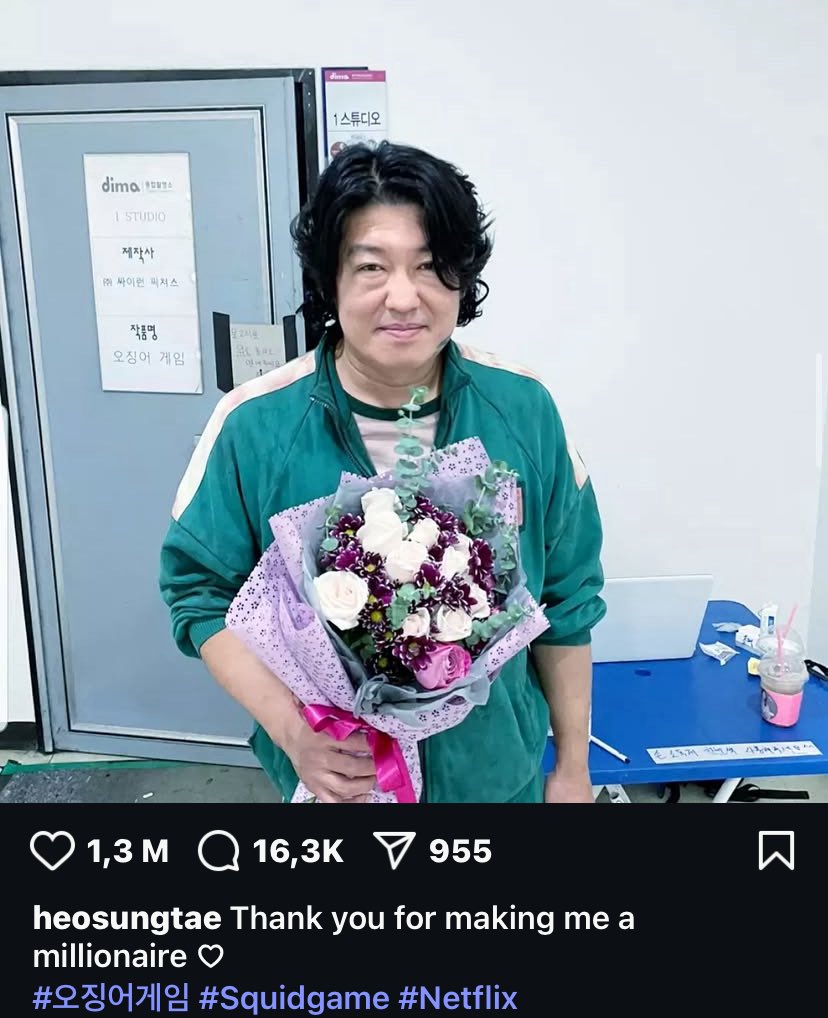 the caption will forever be iconic