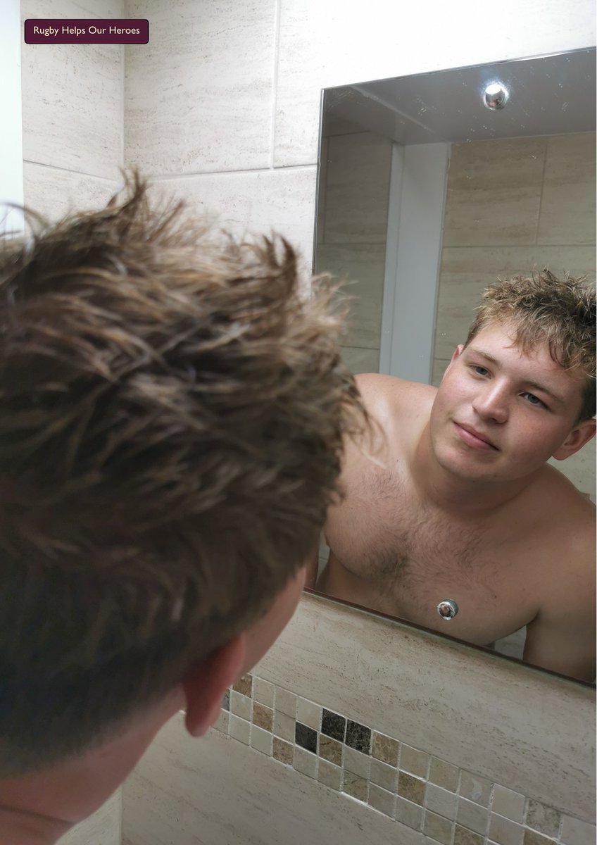 From today's photo shoot for the Rugby Helps Our Heroes EXTRA film 'A Day in the Life of The Boys'  being released later this year