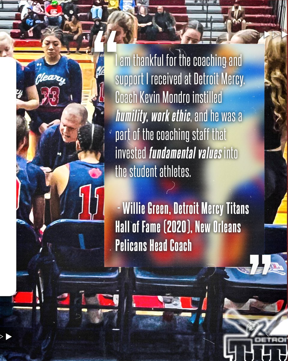Detroit_WBB's tweet image. Once a Titan, always a Titan. Back where it all started.🏀 Get to know Coach Dro—from wearing the jersey to Assistant Coach, again! #Titanpride #Titanupp 💙🤍❤️