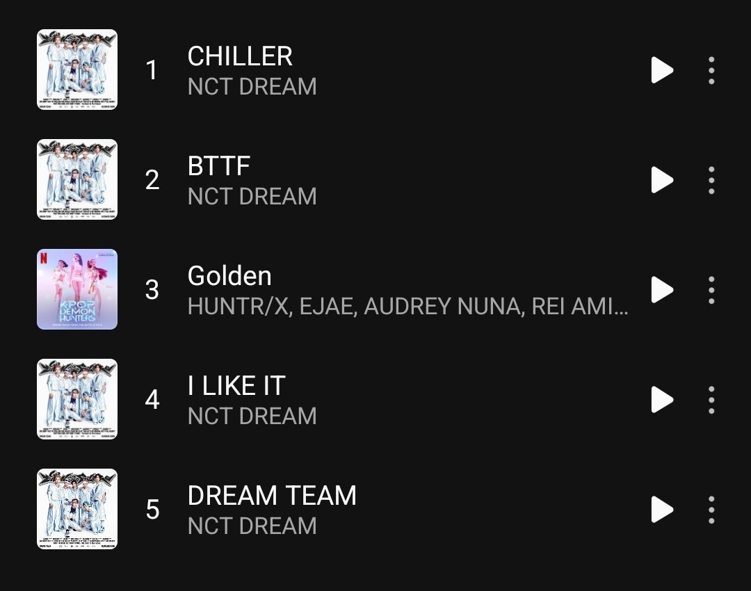 7DREAMCHART's tweet image. &quot;DREAM TEAM&quot; by #NCTDREAM has also entered MelOn HOT100 (5-Minute Chart) at #5, replacing &quot;&apos;Bout You.&quot;