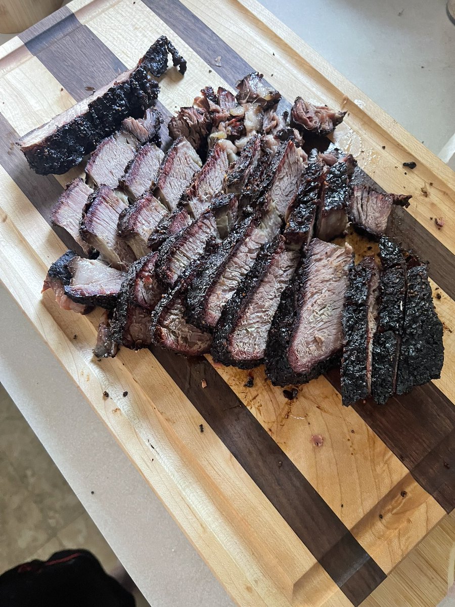 beacjeff's tweet photo. One year carnivore today, definitely fell off the wagon a few times but down 55lbs but always feel much better when I’m on this WOE. Felt like a celebratory smoked chuck roast was due though. https://t.co/dHYhQePtCD
