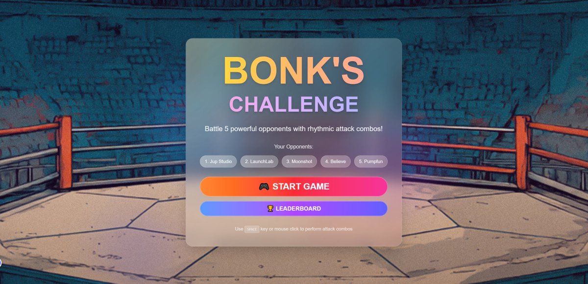 The game is live! bonkall.fun

Let’s see who dares to beat the board

$BVA #BVA