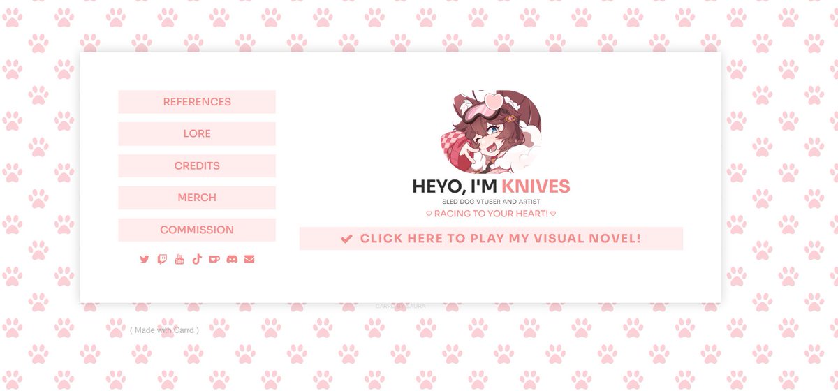 Knives 🐾🏁 Sled Dog Vtuber tweet media