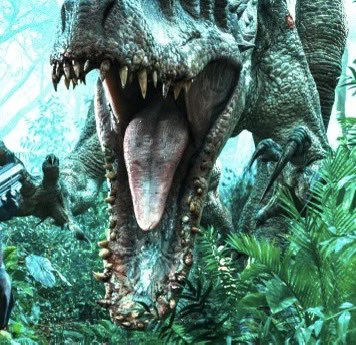 DangervilleTeam's tweet image. Which is the most powerful dinosaur? Distortus Rex or Indominus Rex. Who’s winning this fight? #JurassicWorldRebirth