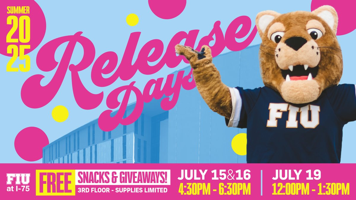 🎉✨ You're almost there! Summer semester is winding down! 🎓 Join us this week for some tasty snacks and chill activities to take a well-deserved mental break. 🥳