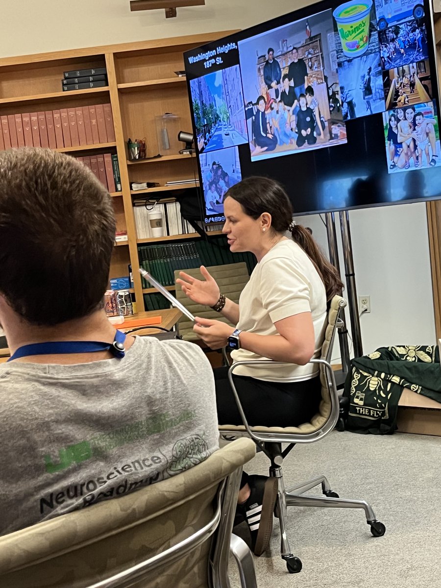 CSHLflycourse's tweet image. Caroline Palavicino-Maggio convinced us that Drosophila is also a powerful model to study the neuronal basis of aggression!
@JensRister
@reis_lab
@NufoTheFlyGuy
@CSHL
#cshlflycourse #scicomm #drosophila