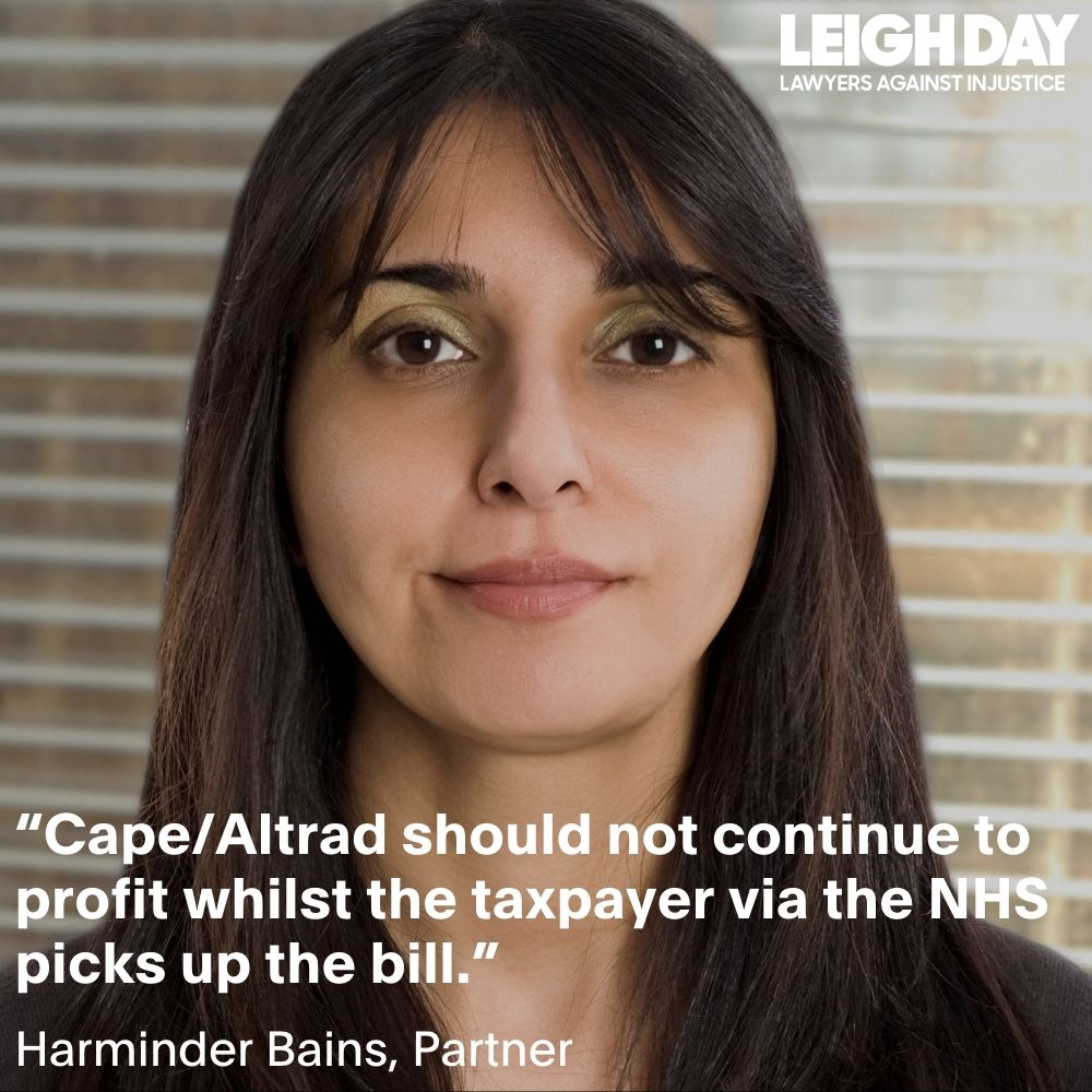 <a href="/BainsHarminder/">Harminder Bains</a> invited parliamentarians to consider whether it is ‘just and equitable’ for Cape/Altrad to continue to profit when it deliberately concealed the dangers of its product, causing thousands to die leighdaylaw.info/4nIrPMn #AsbestosAwareness #CapeMustPay #Mesothelioma