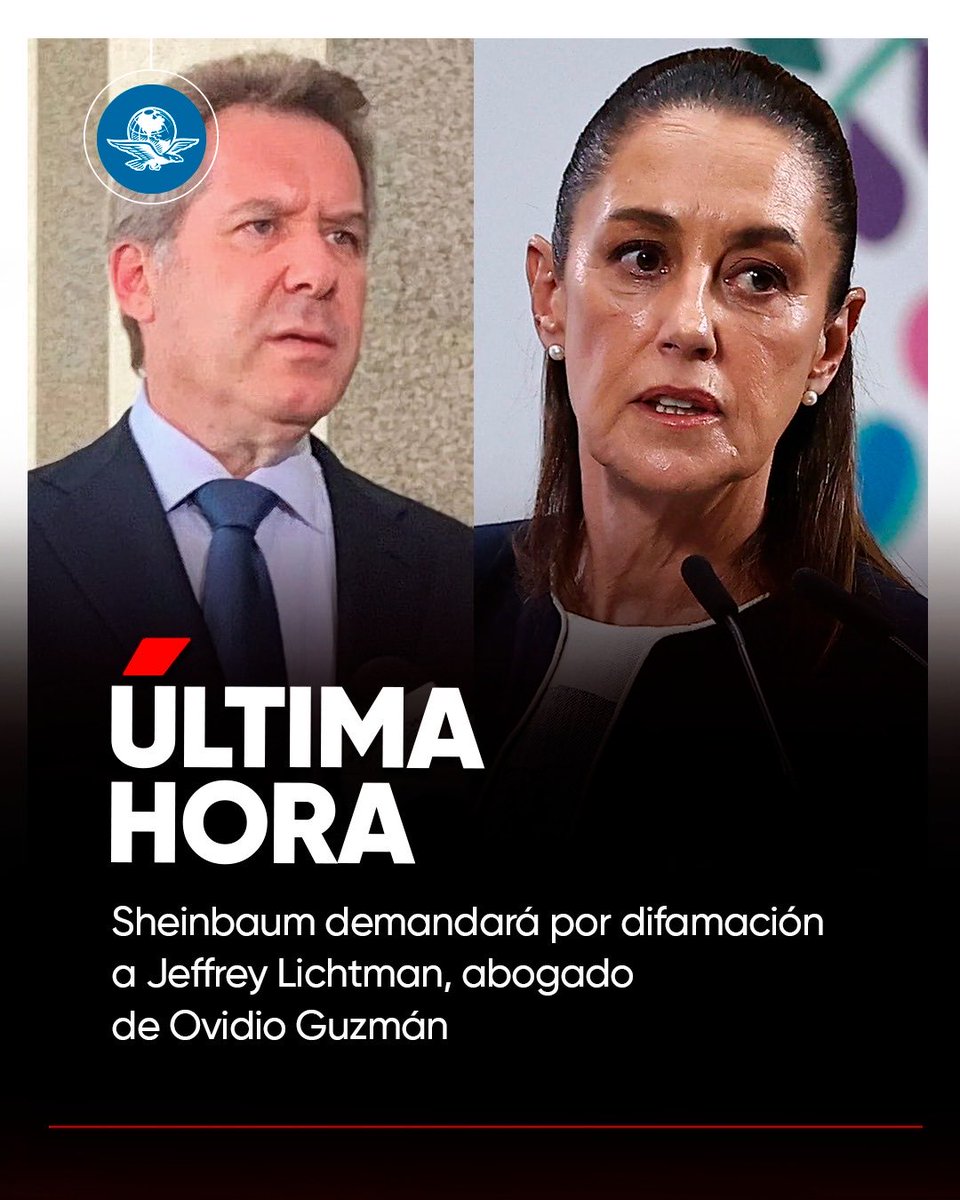 Vero Islas (@lovrega) on Twitter photo Claudia Sheinbaum demandará apor difamación a <a href="/JHLichtmanLaw/">Jeffrey Lichtman</a>.
Claro, lo hará en México, donde tiene el control del Poder Judicial. Sabe que si lo demanda en Estados Unidos, saldría a flote toda la podredumbre de los gobiernos morenistas.
Es obvia porque es tonta. Claudia Sheinbaum demandará apor difamación a <a href="/JHLichtmanLaw/">Jeffrey Lichtman</a>.
Claro, lo hará en México, donde tiene el control del Poder Judicial. Sabe que si lo demanda en Estados Unidos, saldría a flote toda la podredumbre de los gobiernos morenistas.
Es obvia porque es tonta.