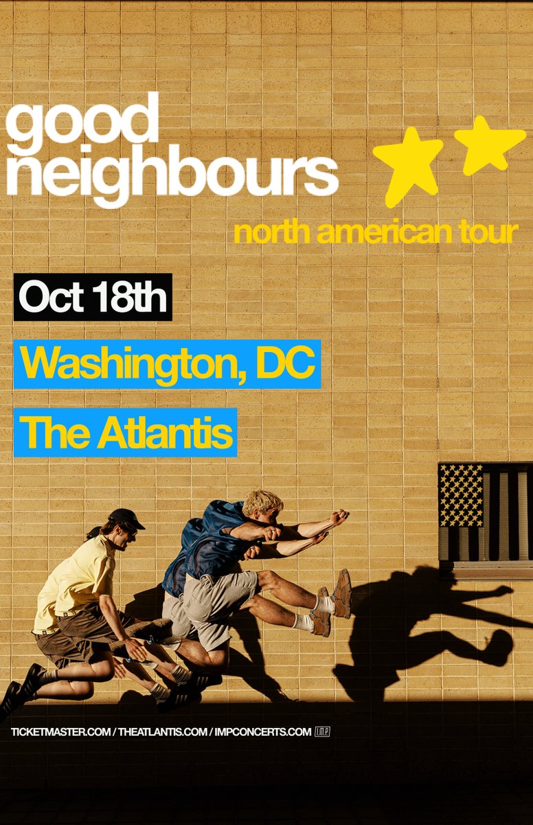 TheAtlantisDC's tweet image. LOW TICKET WARNING for @goodneighbourss on 10/18!
🎟️: hive.co/l/gnatlantis
