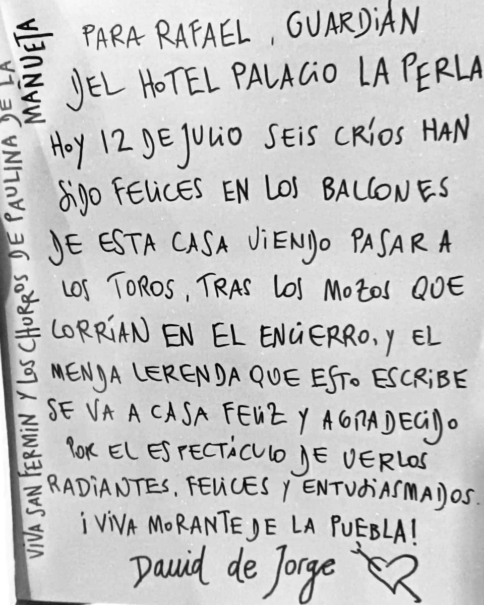 El chef David de Jorge nos ha visitado con su familia y nos ha dedicado esta maravilla de libro: “Martintxo te enseña a cocinar”. ¡Gracias por tanto cariño siempre, David! 👨‍🍳📖

#GranHotelLaPerla #DavidDeJorge #Martintxo #Pamplona