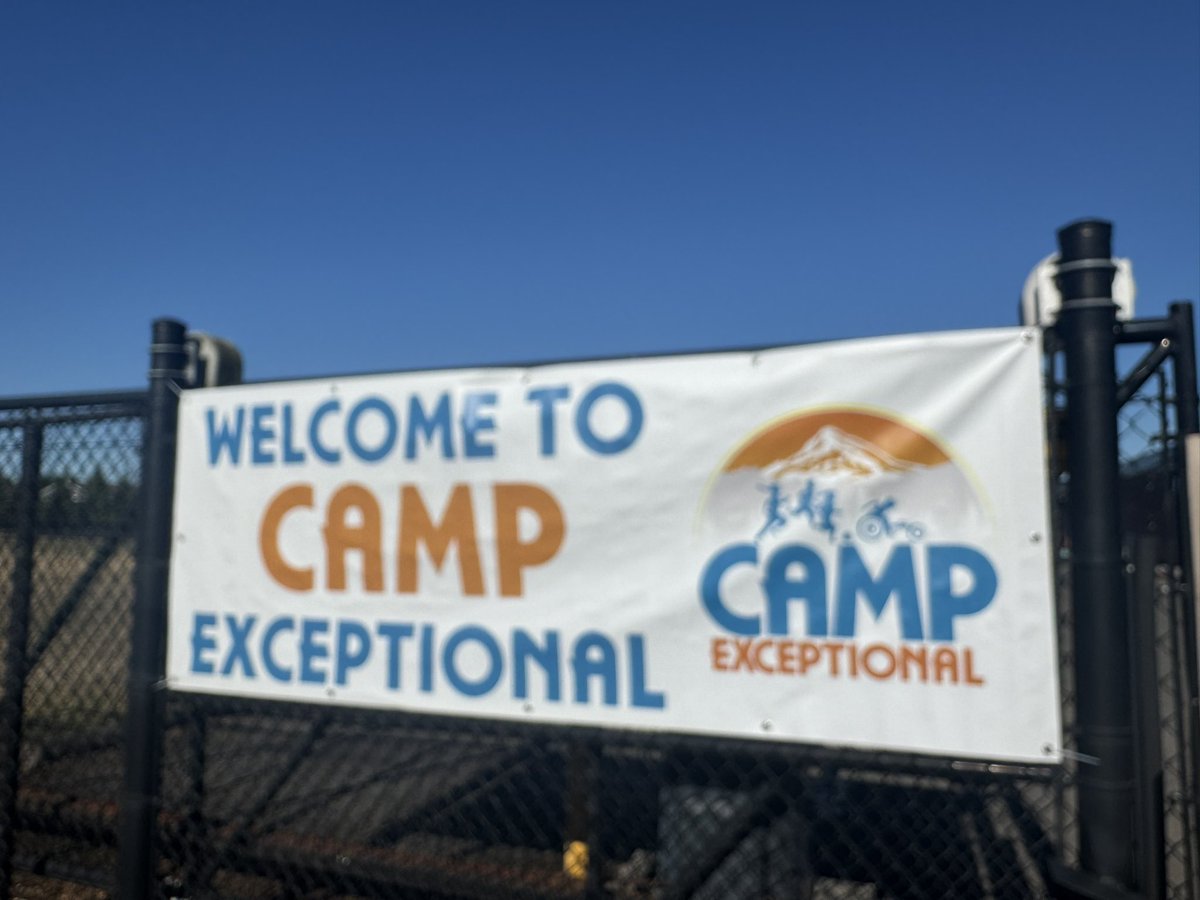 Day 1 of Camp Exceptional…☀️