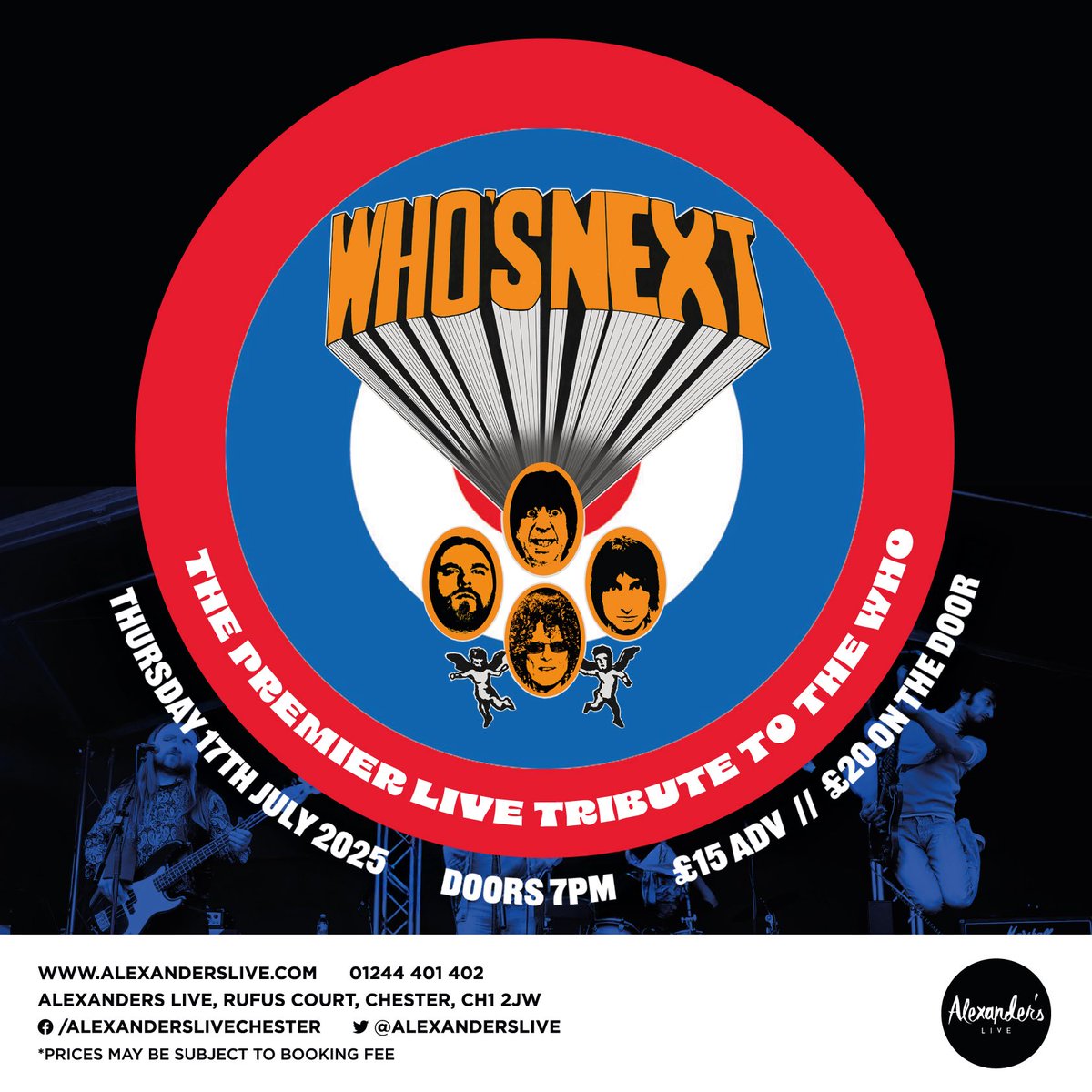 Alexander's (@alexanderslive) on Twitter photo Up next we have WHO’s NEXT this Thursday!
Get your tickets now alexanderslive.seetickets.com/event/who-s-ne…
<a href="/ShitChester/">12 years of Shitchester</a> <a href="/chesterdotcom/">chester.com</a> <a href="/LivingInChester/">Chester Lifestyle</a> <a href="/chestertweetsuk/">#chestertweets</a> <a href="/chestertourist/">chestertouristcom</a> <a href="/VisitChester_/">Visit Chester</a> <a href="/VisitCheshire/">Visit Cheshire</a> <a href="/welovegoodtimes/">We Love Good Times™</a> Up next we have WHO’s NEXT this Thursday!
Get your tickets now alexanderslive.seetickets.com/event/who-s-ne…
<a href="/ShitChester/">12 years of Shitchester</a> <a href="/chesterdotcom/">chester.com</a> <a href="/LivingInChester/">Chester Lifestyle</a> <a href="/chestertweetsuk/">#chestertweets</a> <a href="/chestertourist/">chestertouristcom</a> <a href="/VisitChester_/">Visit Chester</a> <a href="/VisitCheshire/">Visit Cheshire</a> <a href="/welovegoodtimes/">We Love Good Times™</a>