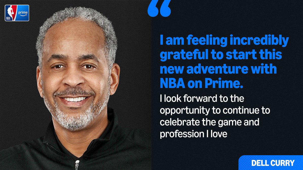 PrimeSportsPR's tweet image. Dell Curry, welcome to the @NBAonPrime team! π
#NBAonPrime π
