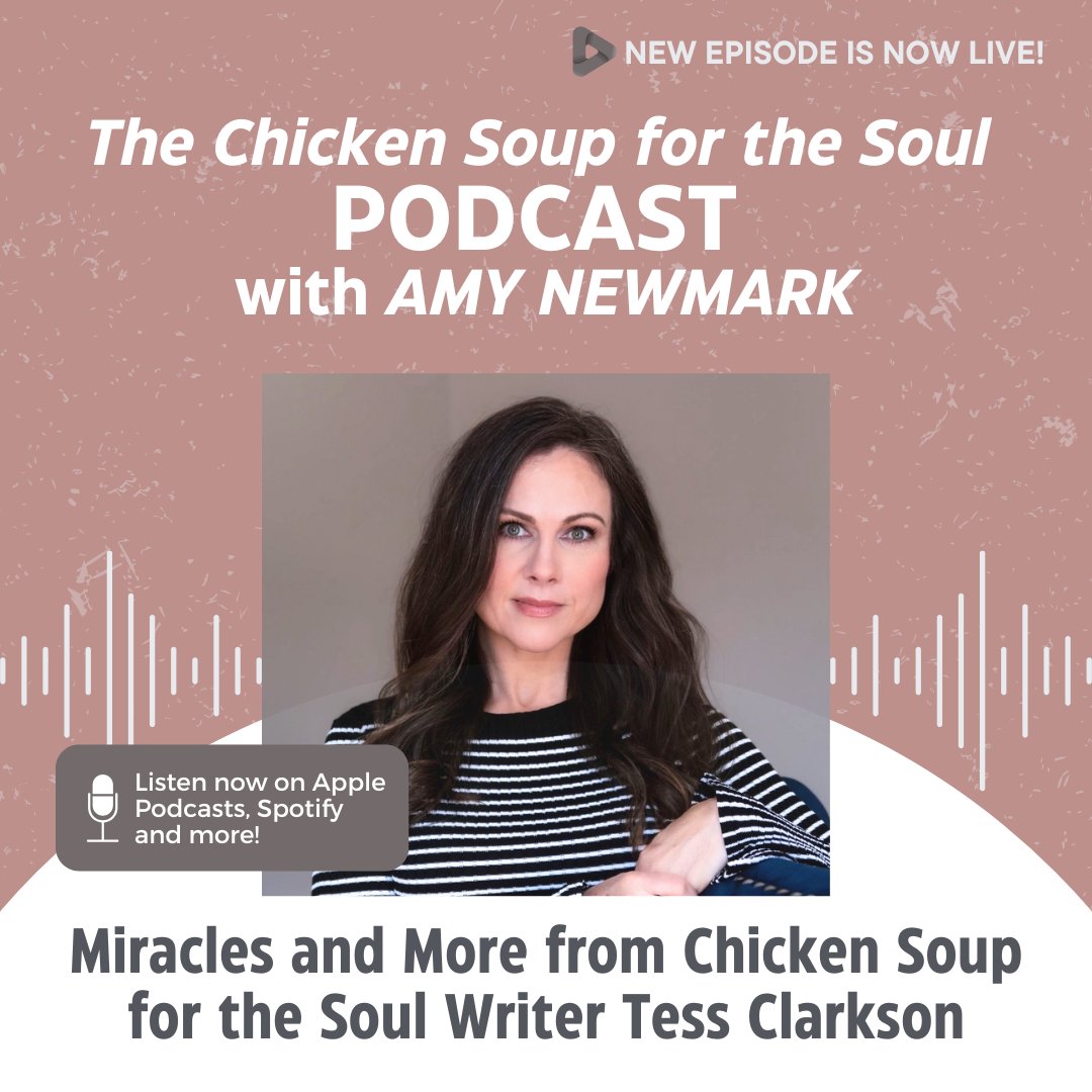 ChickenSoup4theSoul (@chickensoupsoul) on Twitter photo From center stage to courtroom drama, <a href="/thetessclarkson/">Tess Clarkson</a> has done it all. On today's podcast, @AmyNewmark chats with the dancer-turned-Wall-Street-lawyer who’s also shared two amazing miracle stories with Chicken Soup for the Soul. Listen here: playlist.megaphone.fm/?e=ADL78788372… From center stage to courtroom drama, <a href="/thetessclarkson/">Tess Clarkson</a> has done it all. On today's podcast, @AmyNewmark chats with the dancer-turned-Wall-Street-lawyer who’s also shared two amazing miracle stories with Chicken Soup for the Soul. Listen here: playlist.megaphone.fm/?e=ADL78788372…