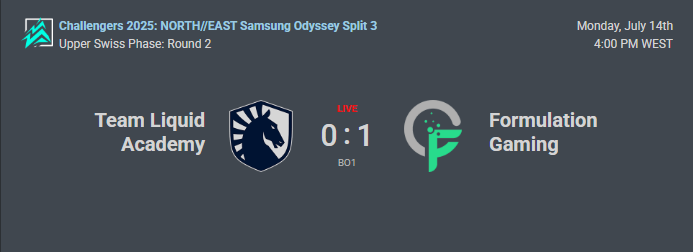 MigueL 🥝 (@miguelkiwi) on Twitter photo 13x9 vs <a href="/TeamLiquid/">Team Liquid</a> Academy
Great game from the boys, one game away from playoffs.
Next game Saturday! 💚 13x9 vs <a href="/TeamLiquid/">Team Liquid</a> Academy
Great game from the boys, one game away from playoffs.
Next game Saturday! 💚