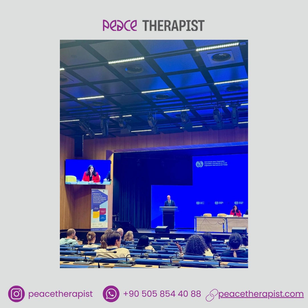 📍Geneva | At the ILO PROSPECTS report launch, we stressed: Mental health is not a luxury — it’s key to resilience.
#PeaceTherapist #MentalHealth #ILO #PROSPECTS