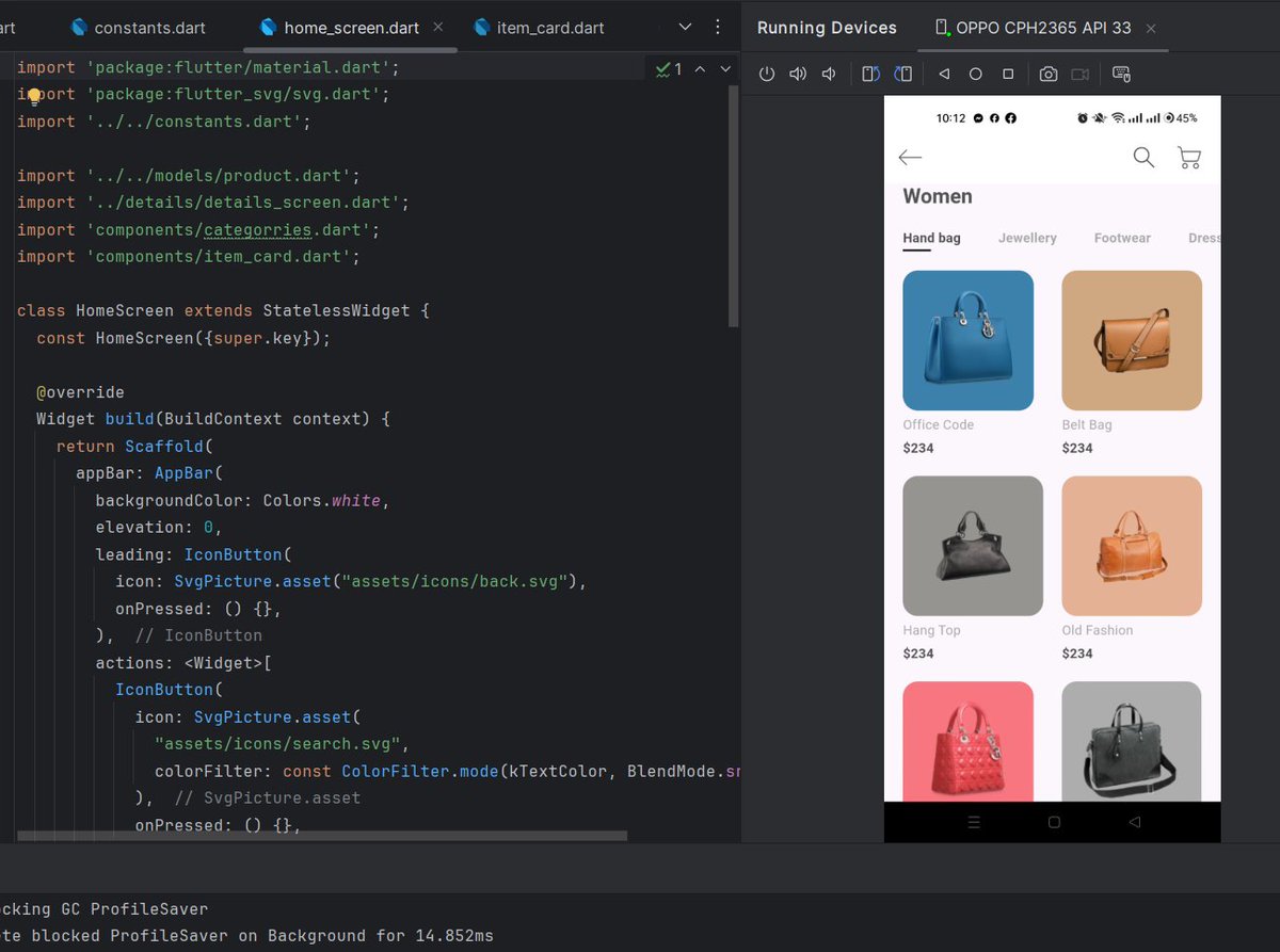 KishanP07684084's tweet photo. #LSPPDay44
Just built a basic shop app UI in #Flutter! 🚀 Featuring clickable product imagery, immersive eye-catching detail pages, and smooth transitions.
#ShopApp #MobileApp #Design #Development #CodeArt
@lftechnology
#60DaysOfLearning2025 #LearningWithLeapfrog https://t.co/rE3bmaWB0L