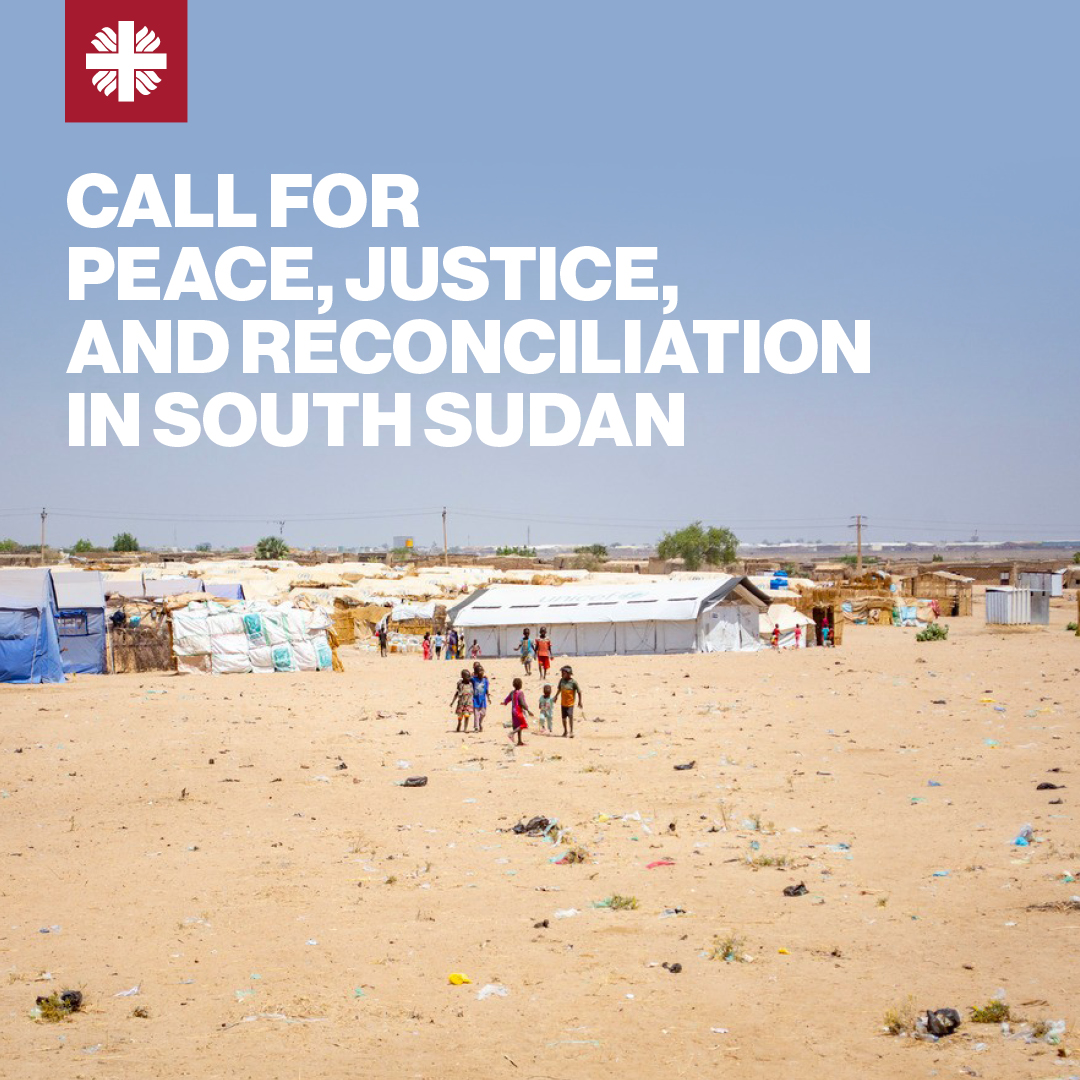 iamCARITAS's tweet image. We support the Catholic Bishops of #SouthSudan in their urgent call for peace, justice and reconciliation. Their message highlights the political, social, economic and humanitarian crisis affecting the country. Read more: bit.ly/463aSWC #Peace #Justice @CaritasAfrica