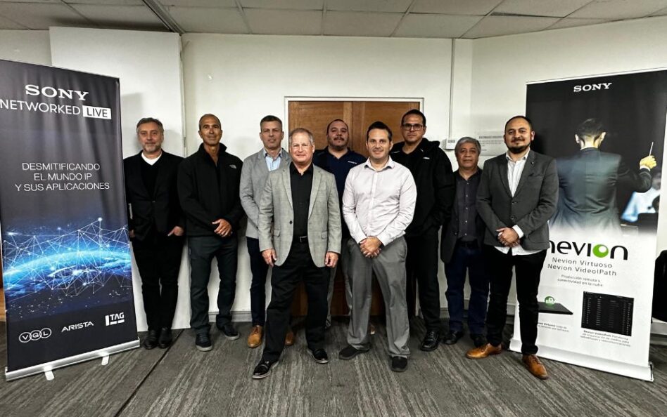 TAG V.S. (@tagvs) on Twitter photo Thinking about #IP transformation?
TAG joined <a href="/SonyProLatin/">Sony | Professional Latin</a>, VGL Chile, and <a href="/AristaNetworks/">Arista Networks</a> at the Network Solutions Summit to showcase how integrated solutions are simplifying complexity and unlocking smarter workflows: prensario.net/VGL-y-Sony-pre…
#BroadcastInnovation #LATAMMedia Thinking about #IP transformation?
TAG joined <a href="/SonyProLatin/">Sony | Professional Latin</a>, VGL Chile, and <a href="/AristaNetworks/">Arista Networks</a> at the Network Solutions Summit to showcase how integrated solutions are simplifying complexity and unlocking smarter workflows: prensario.net/VGL-y-Sony-pre…
#BroadcastInnovation #LATAMMedia