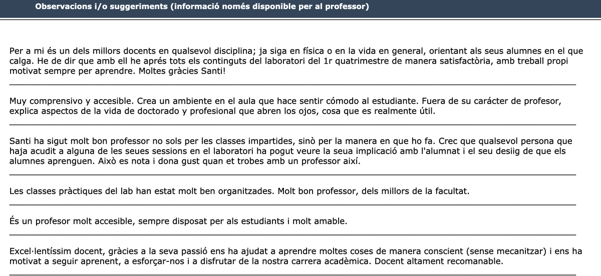 santigondelahoz's tweet image. Moltíssimes gràcies, aquest resultat de les enquestes m'ajudar a tirar endavant i a seguir formant a les futures generacions a la @FacFisicaUV ...Sempre, sempre s'ha de millorar, però m'haveu emocionat!!!!
