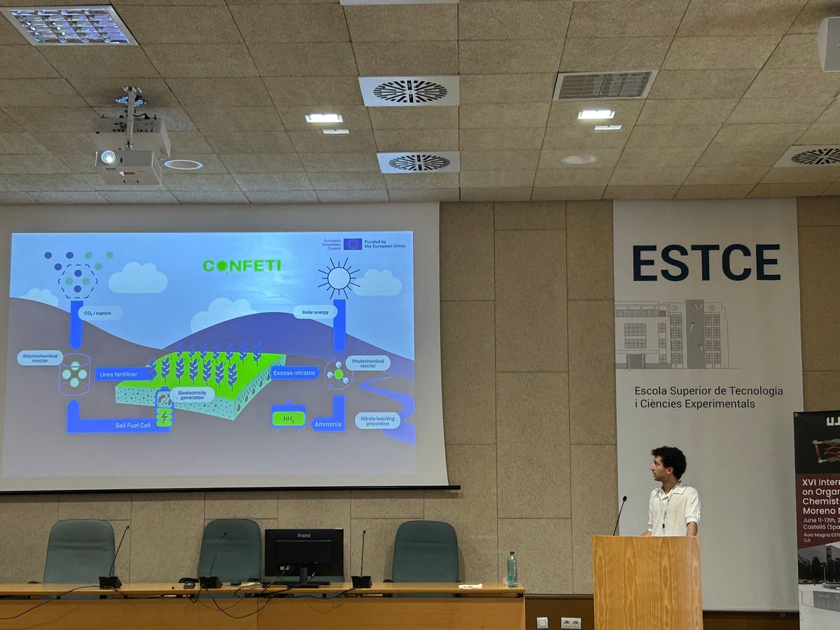 CONFETIProject (@confetiproject) on Twitter photo ⚡️#OriolGonzálezPrats (<a href="/UABBarcelona/">Universitat Autònoma de Barcelona</a>) showcased <a href="/CONFETIProject/">CONFETIProject</a> #catalysts at 'XVI International School on #Organometallic #Chemistry 'Marcial Moreno Mañas' #MMM, showing how they reduce #energy in #electroconversion.
📖Full story: confetiproject.eu/en/news-and-ev… ⚡️#OriolGonzálezPrats (<a href="/UABBarcelona/">Universitat Autònoma de Barcelona</a>) showcased <a href="/CONFETIProject/">CONFETIProject</a> #catalysts at 'XVI International School on #Organometallic #Chemistry 'Marcial Moreno Mañas' #MMM, showing how they reduce #energy in #electroconversion.
📖Full story: confetiproject.eu/en/news-and-ev…