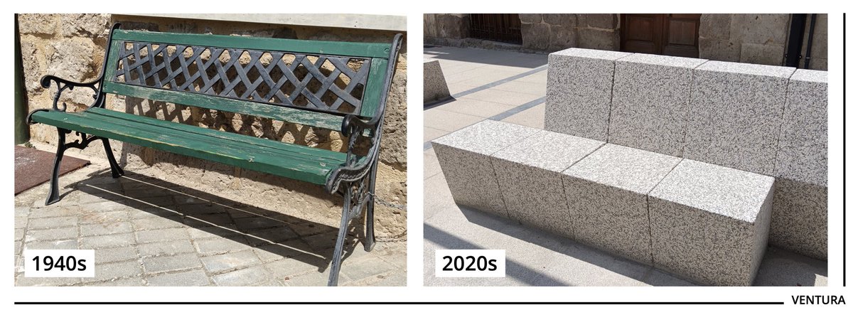 Estar incluido en la lista de #PueblosMásBonitosDeEspaña no ha impedido a mi pueblo, #Castrojeriz, sumarse a la locura de la modernidad.