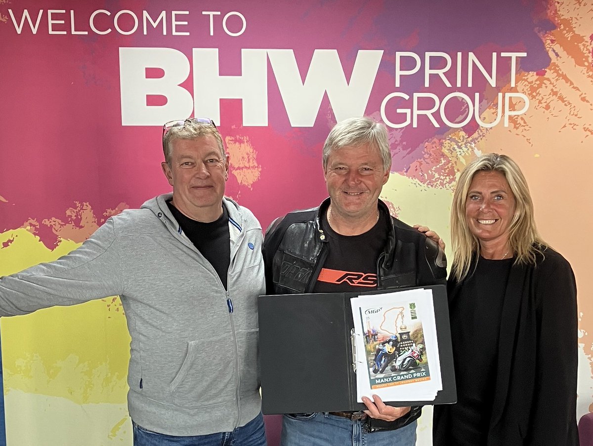 Jim Hunter (@jim_hunter_mgp) on Twitter photo That’s the 2025 Manx Grand Prix official race programme ‘signed off’. Indebted to Sarah Ashall and Alan Perkin (BHW Print Group)for all their guidance and support in the production of the finished publication - my first as editor.
Goes on sale Friday 8th August at £5.95 - hope That’s the 2025 Manx Grand Prix official race programme ‘signed off’. Indebted to Sarah Ashall and Alan Perkin (BHW Print Group)for all their guidance and support in the production of the finished publication - my first as editor.
Goes on sale Friday 8th August at £5.95 - hope