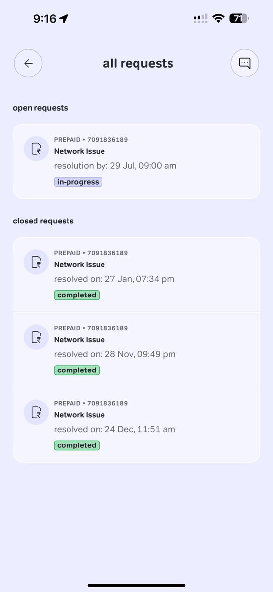 kumar_kabhishek's tweet photo. @airtelindia  @Airtel_Presence unable to take calls and use https://t.co/Zw3ZZC5WmD Bangalore Porting to Airtel has made life miserable @TRAI - how can you permit such signal strength in. Bangalore Pincode - 560035, 2nd Main Kasavanahalli .when issue is raised u just close it https://t.co/CyG4woh0G8