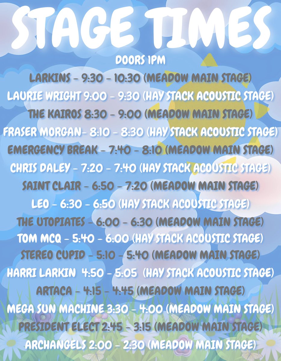 ITS FESTIVAL WEEK 🍻 

🗓️- 19th July 2025 
🎫 - TICKETS ON SALE NOW 
📍- Signature Brew, Blackhorse RD