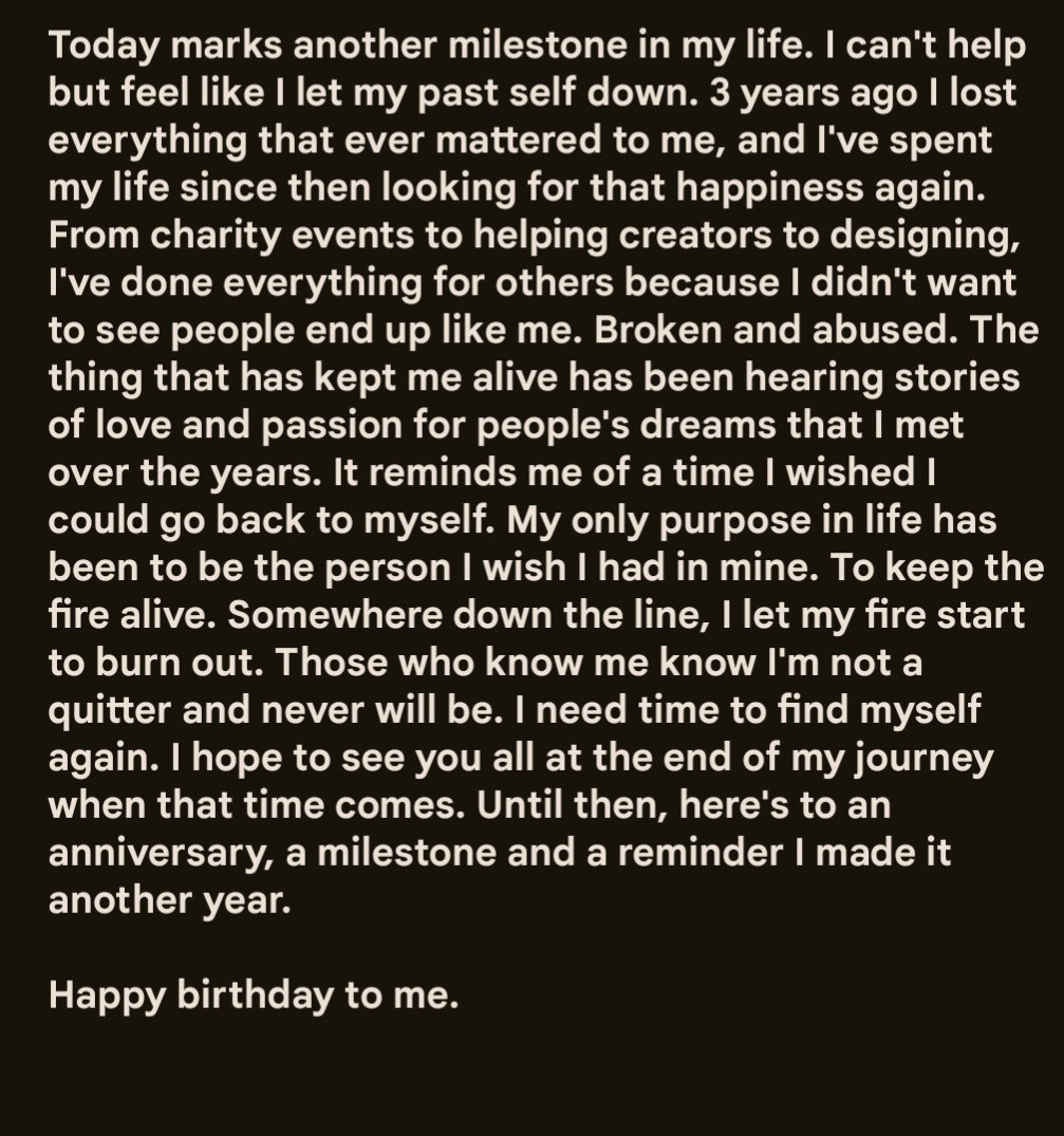 Happy birthday to my biggest hater.