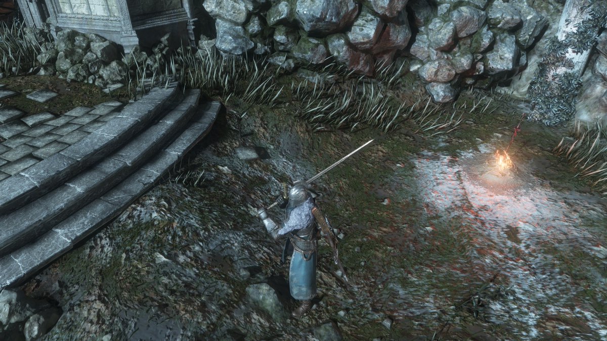DS2LightingMod's tweet image. Darksouls3 has issue of not rendering shadows when the player is hollow, every other hollow has shadows. Now there is a fix for that in DS3LE(Including Lite). By caching the draw call state(VB, IB, Matrices) during Gbuffer render pass and then replay that into the shadowmap.