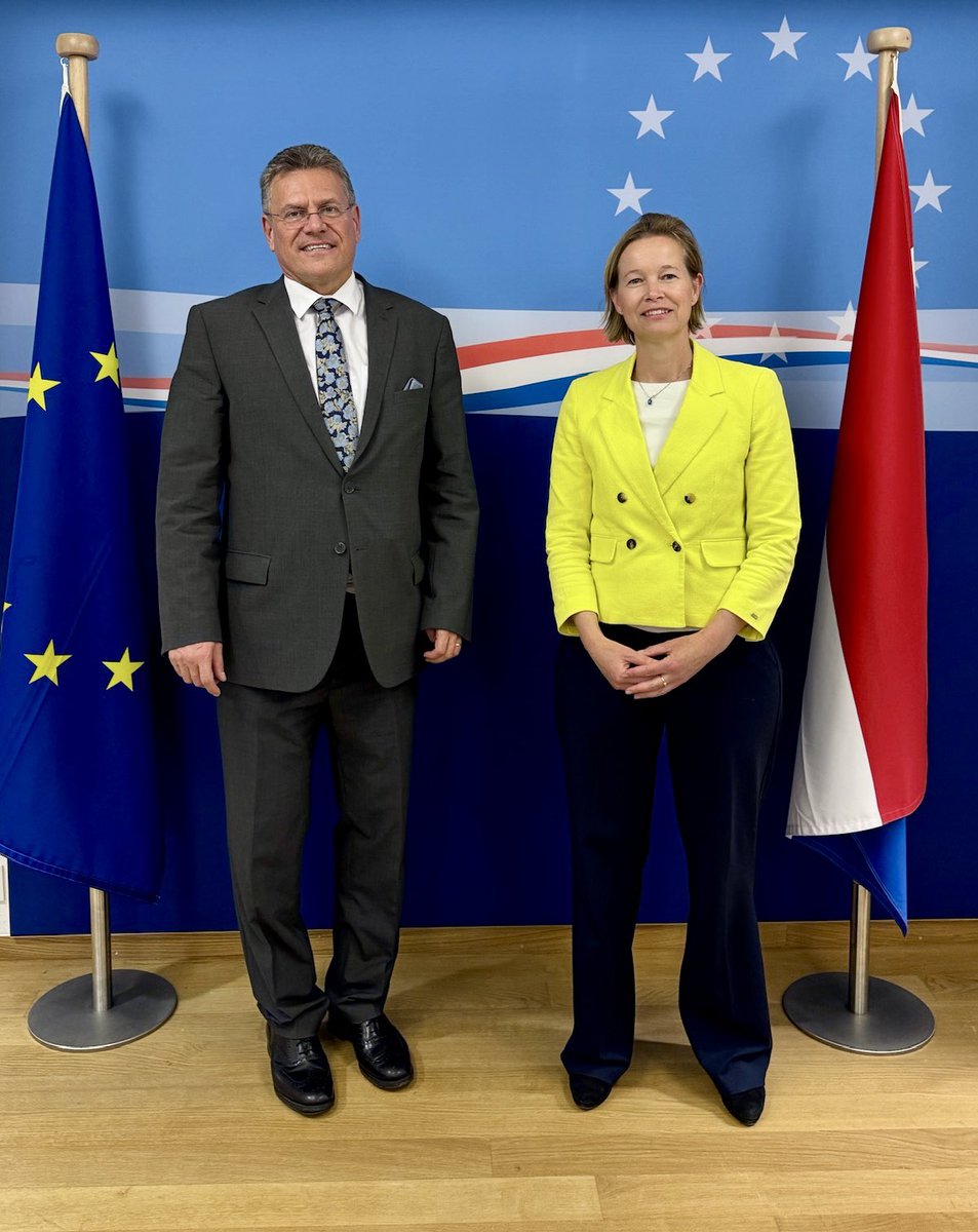 stasBuHa's tweet image. Thank you EU Commissioner @MarosSefcovic for discussing the next steps in EU-US negotiations on trade today. I expressed my appreciation for the efforts of the European Commission in the negotiations and reaffirmed our support.