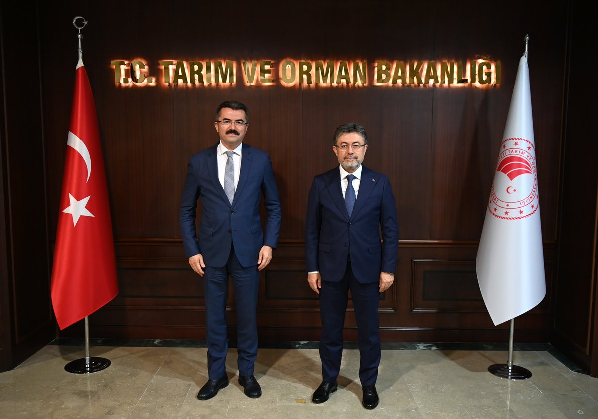 Milli Güvenlik Kurulu Genel Sekreteri Sayın Okay Memiş'i Bakanlığımızda misafir ettik.

🤝 Nazik ziyaretleri için Kıymetli Genel Sekreterimize teşekkür ediyor, çalışmalarında kolaylıklar diliyorum.