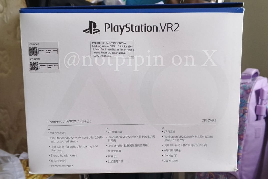 notpipin's tweet photo. walau ga marah2, tp mau numpang promosi ya guys (moga rame, aminn) 😵‍💫🙏🏻

WTS PlayStation VR 2 masih mulus bgt &amp; include kartu garansi (sampai Januari 2026), alasan jual karna jarang dipake

8,5 jt (bisa nego tipis), langsung dm ajaa (serious buyer only pls) 😘🫶🏻 https://t.co/6beFZlvQCR