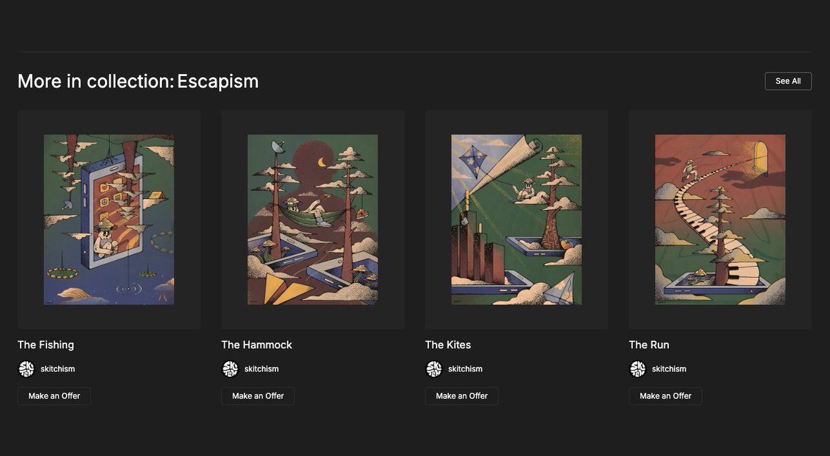 All Escapism minted!
See you tomorrow 🫡