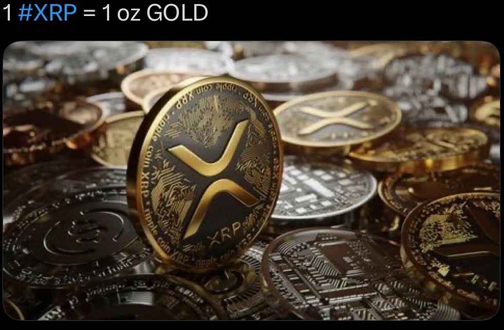 🪙 1 $XRP = 1 oz of GOLD? 👑
Digital gold meets real gold — a new financial era is unfolding… 🔁💰
#XRP #GoldBacked #RippleReset #CryptoRevolution