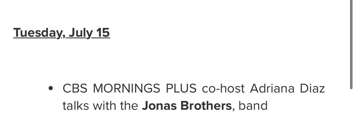 Whatcha announcing tomorrow <a href="/jonasbrothers/">Jonas Brothers</a>?  👀