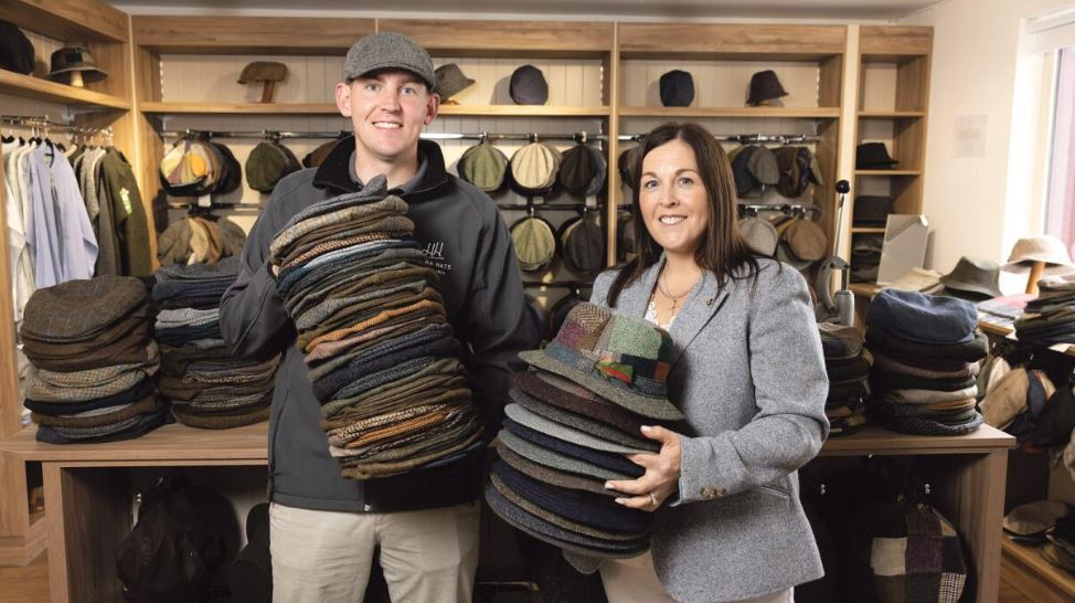 Entirl's tweet image. Hanna Hats of Donegal is aiming to expand into Asia and continental Europe.
Founded by David Hanna in 1924 and now led by his grandchildren Eleanor Hanna and John Patrick Hanna, the business is based in Donegal and has 21 staff.
Read more shorturl.at/mAk8i