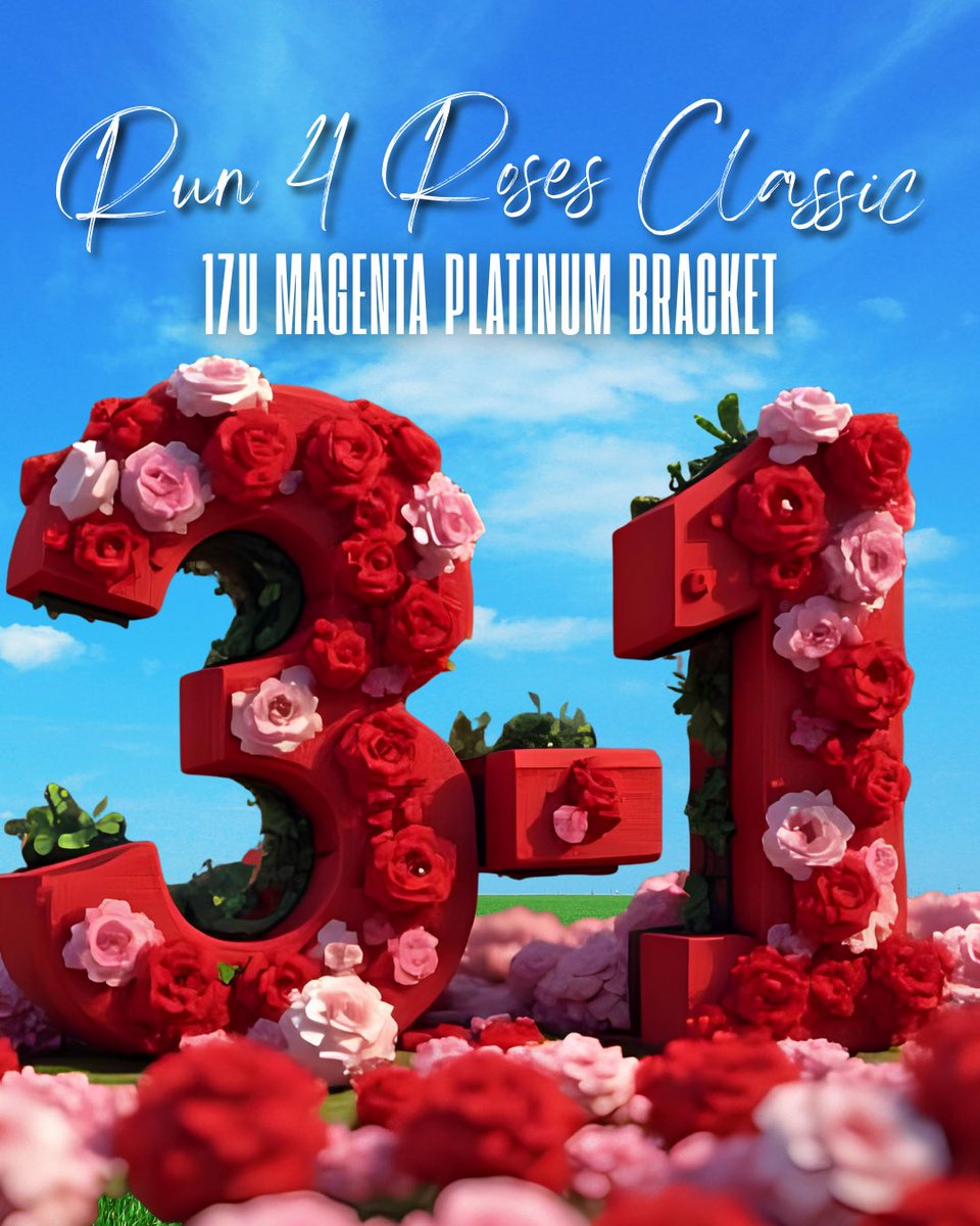 Our 17U squad went 3-1 at the Run 4 Roses tournament in Louisville, KY- in the platinum championship bracket! We appreciate &amp; look forward to building on the relationships created over the last few days with college coaches/scouts and are grateful for the opportunity! 🌹